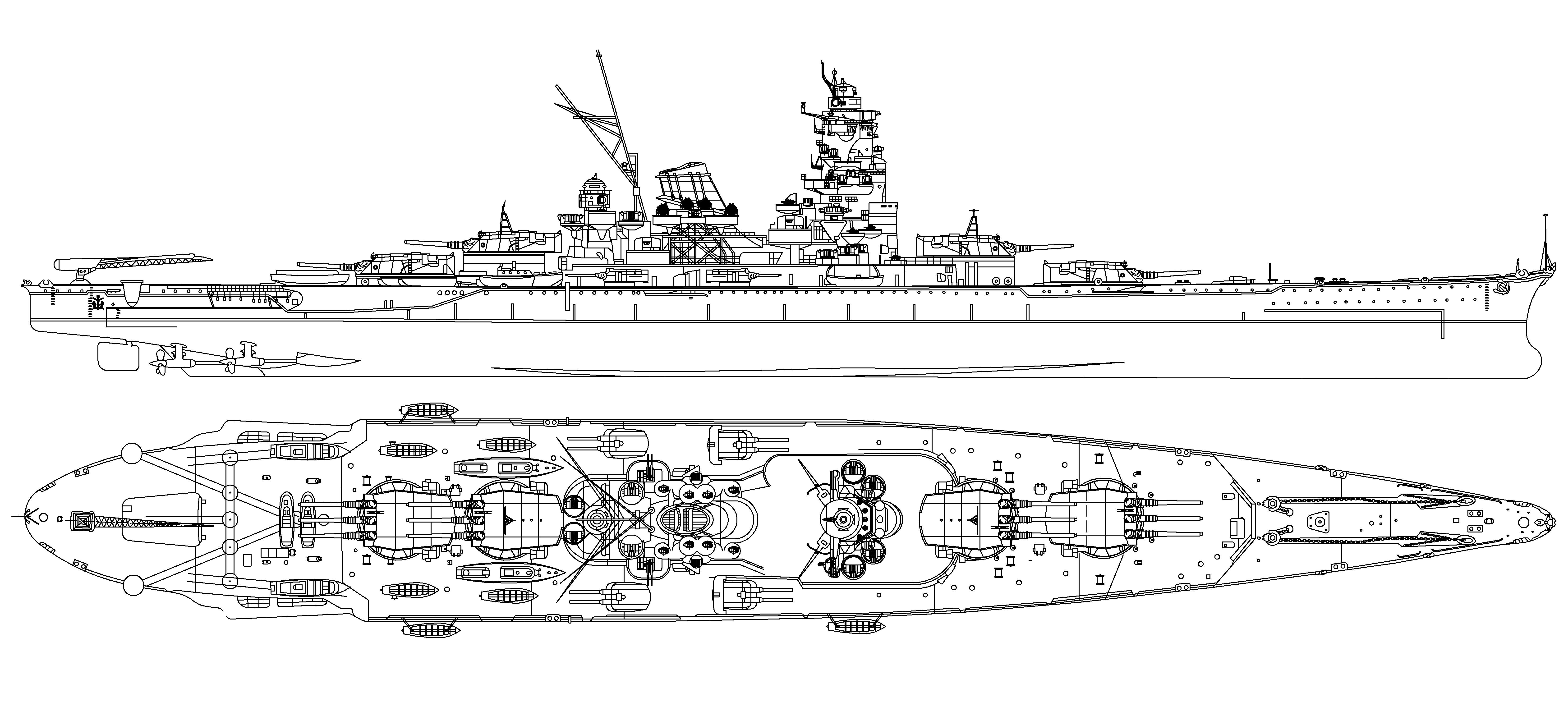 仮想艦隊１７．条約型 戦艦大和級